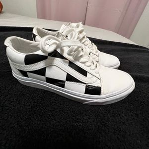 Vans Men’s Sneakers Leather 6.5